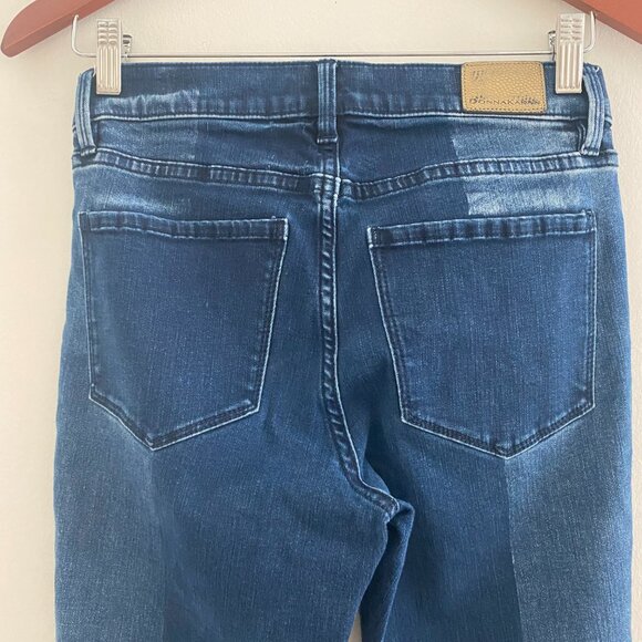 Donna Karen Women's Jeans Two Tone High Rise Skinny Size 26 - Picture 4 of 16